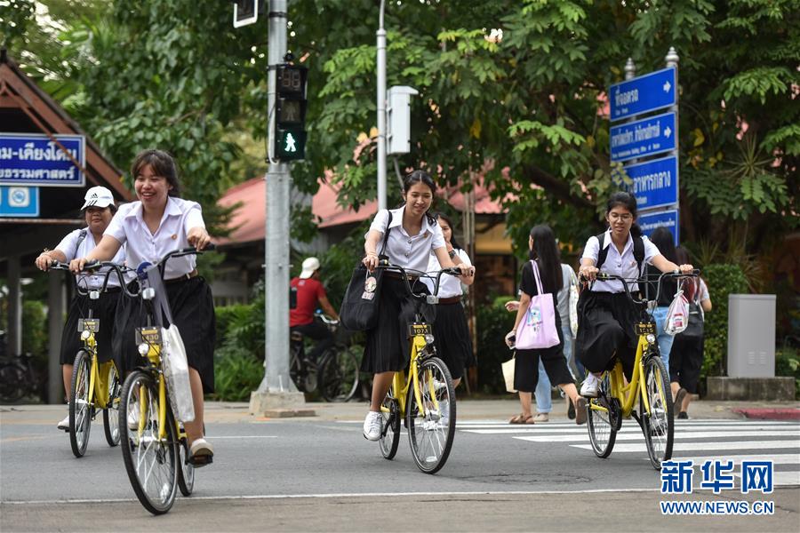 中国共享单车进入泰国大学校园