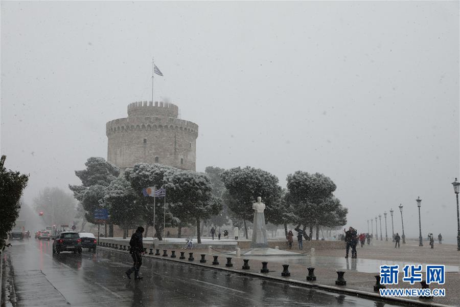 希腊遭遇寒流