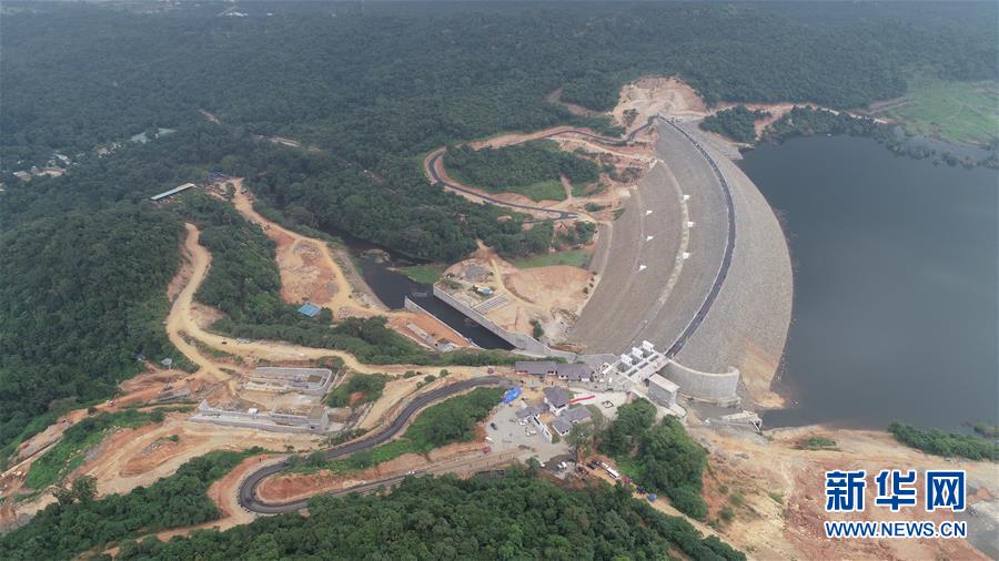 中企承建斯里兰卡卡卢河大坝项目主体工程完工