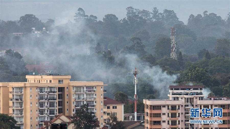 肯尼亚首都一商业综合体遭爆炸袭击致多人死伤