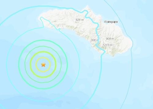 印尼松巴岛附近发生6.4级地震 不会引发海啸