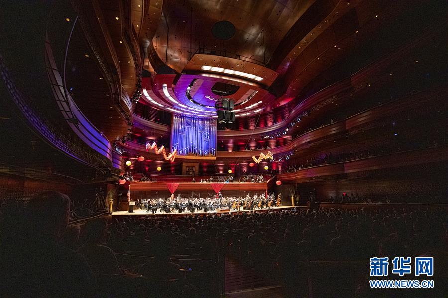 中美乐团联袂演奏费城首届中国新年音乐会