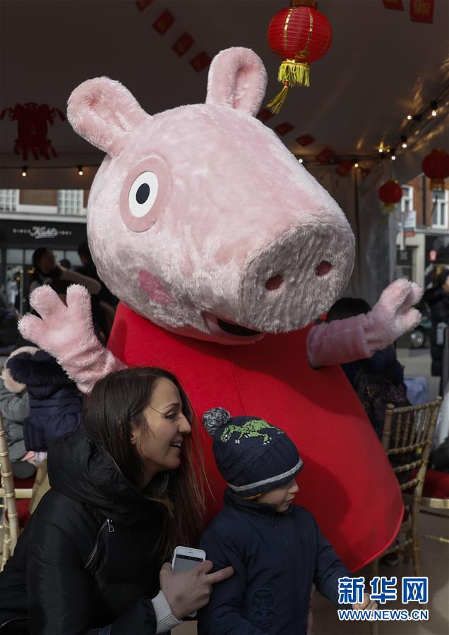 伦敦：和“小猪佩奇”一起过春节