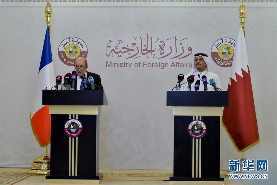 卡塔尔与法国签署战略对话意向协议