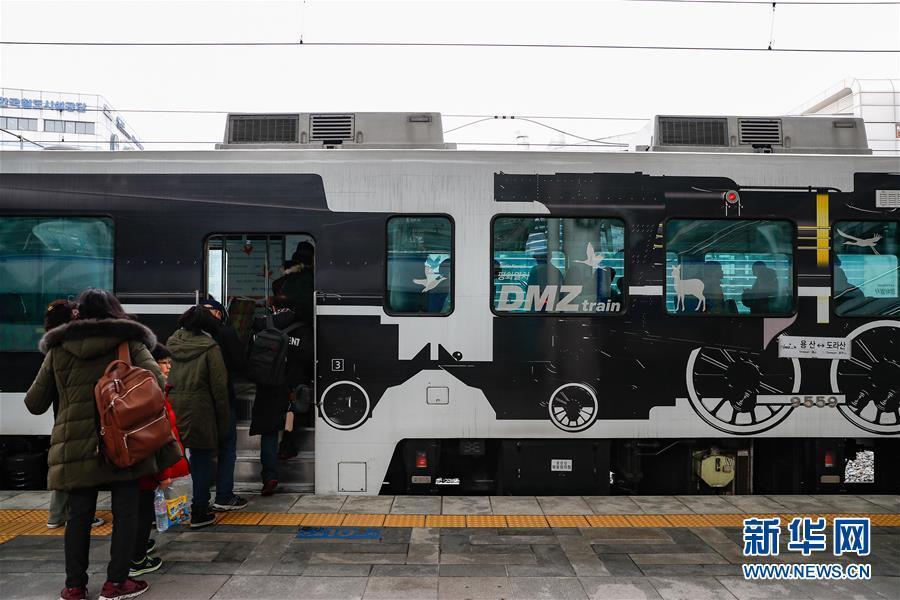 等待绿灯的“和平列车” 探访朝韩边境列车