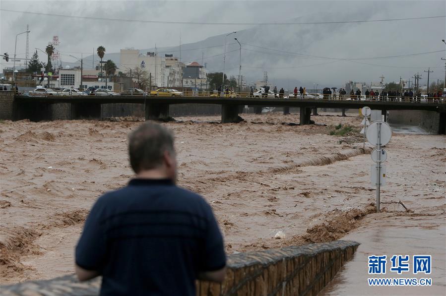 伊朗全国大部受到洪灾影响