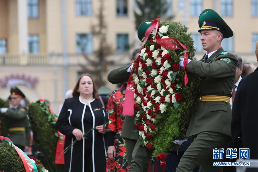 白俄罗斯纪念卫国战争胜利74周年