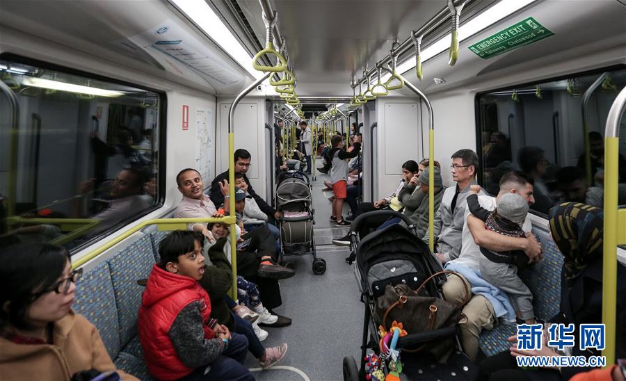澳大利亚首条无人驾驶地铁线在悉尼开通