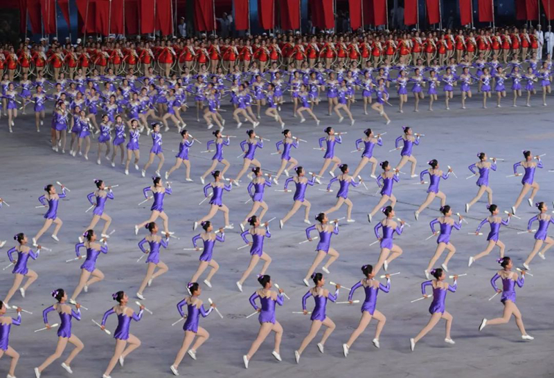 朝鲜为习近平来访专门创作的演出 现场太美太壮观