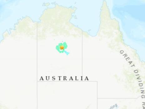 澳大利亚西北部发生5.4级地震 震源深度10千米