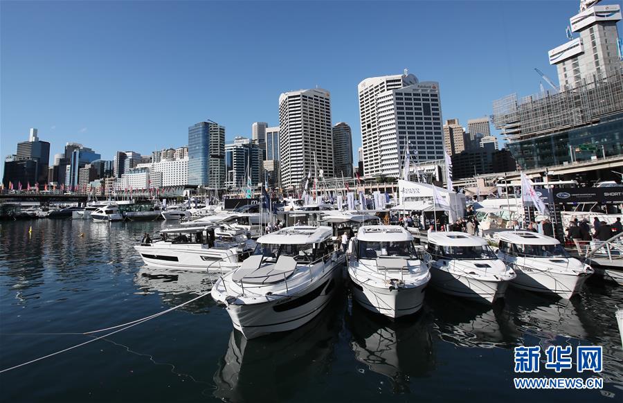 悉尼国际游艇展开幕
