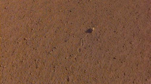 火星一岩石被NASA命名“滚石” 约高尔夫球大小(图)