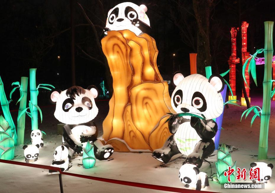 中国彩灯展在莫斯科开幕