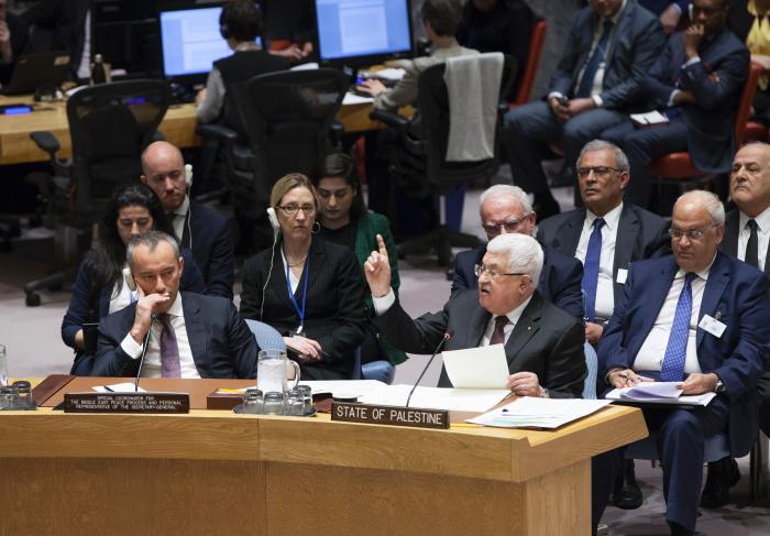 联合国安理会举行中东局势和巴勒斯坦问题公开会