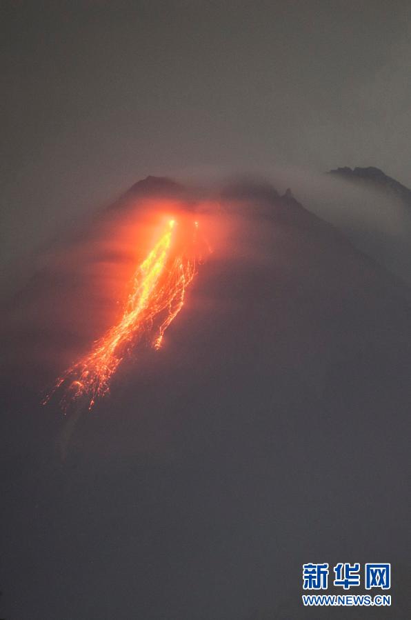 印尼：火山喷发