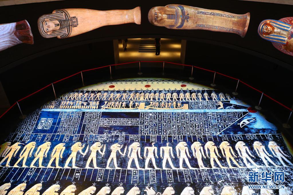 埃及文明博物馆王室木乃伊厅向公众开放