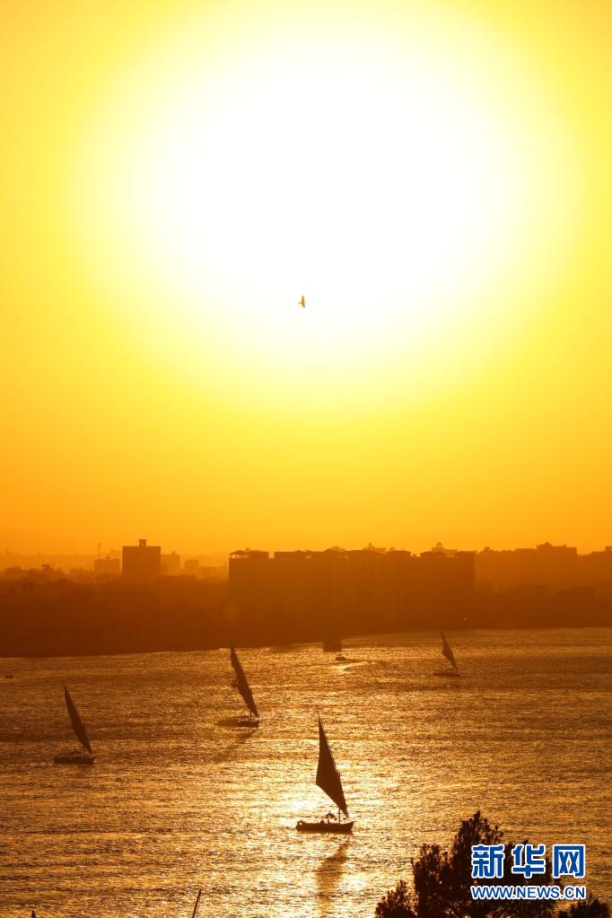 开罗：落日扬帆