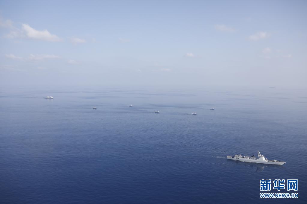 中国海军第37批护航编队凯旋