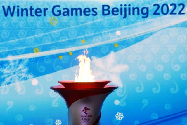 走近冬奥 | 高清大图来了！北京冬奥会火种抵达北京 欢迎仪式在奥林匹克塔举行