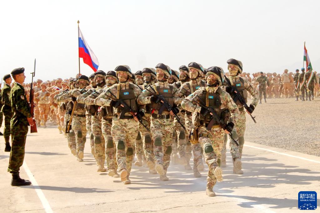 集安组织反恐军演在塔吉克斯坦举行