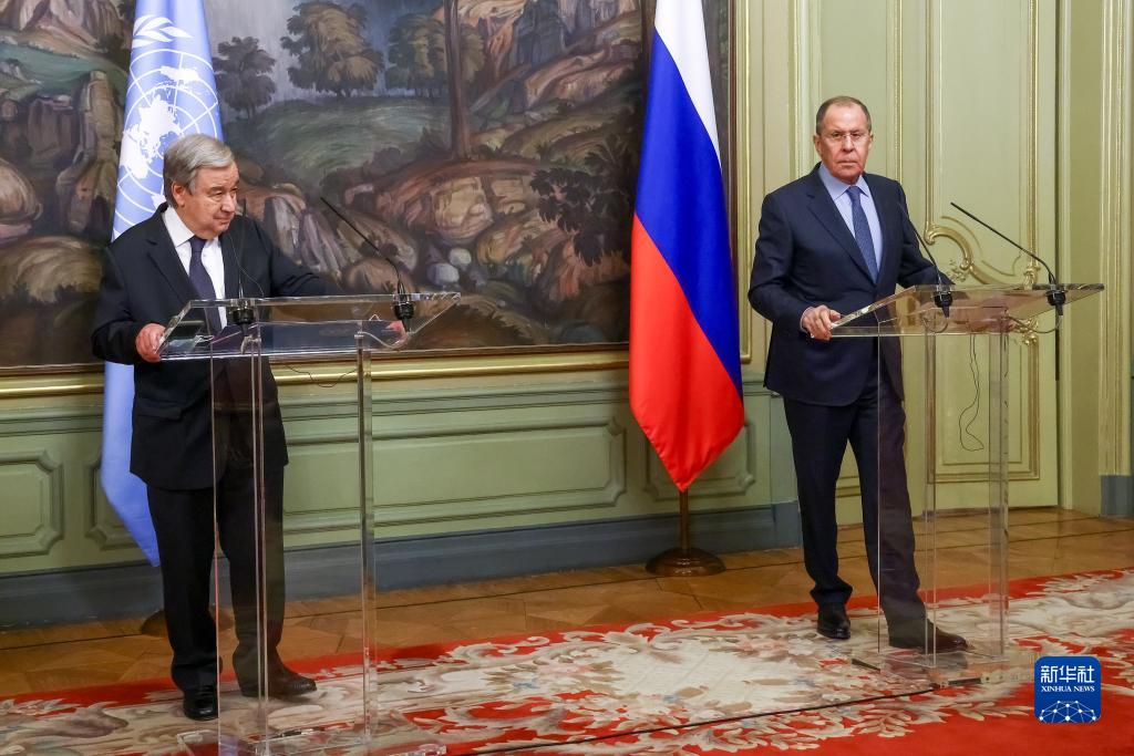俄外长说俄方愿通过谈判解决乌克兰危机