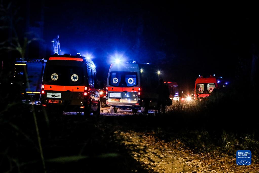 在希腊坠毁的乌克兰运输机上8人全部遇难