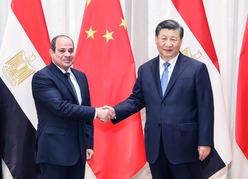 习近平会见埃及总统