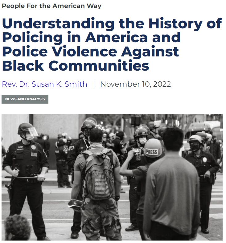 美国警察为何如此暴力？