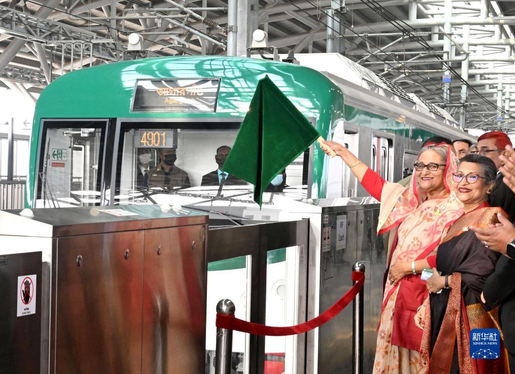 孟加拉国首条轻轨正式守旧