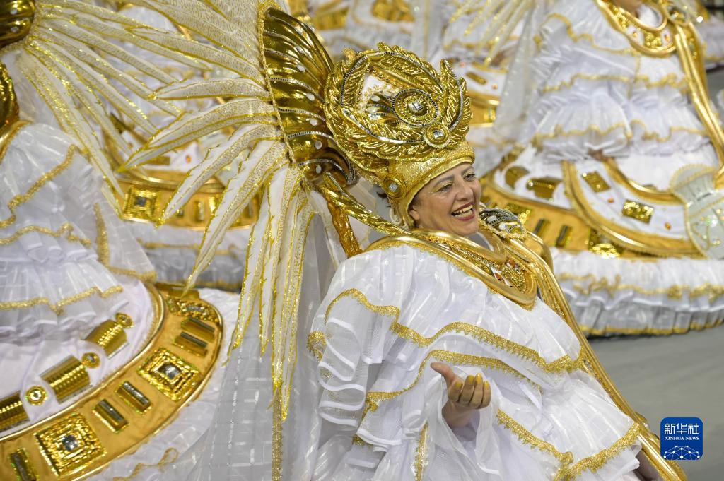 巴西圣保罗狂欢节开幕