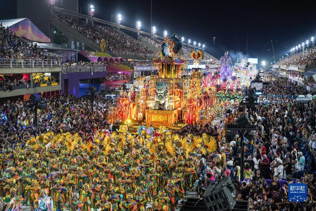 巴西里约狂欢节落幕