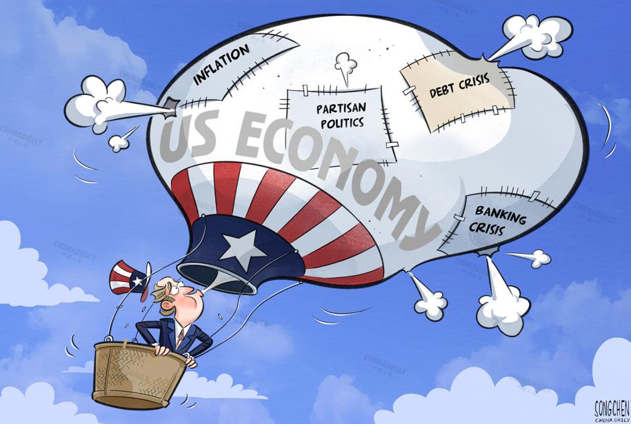 美国多重危机加剧经济衰退