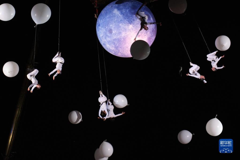 西班牙马德里：“空中芭蕾”