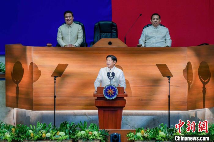菲律宾总统马科斯发表任内第二份国情咨文 聚焦经济民生