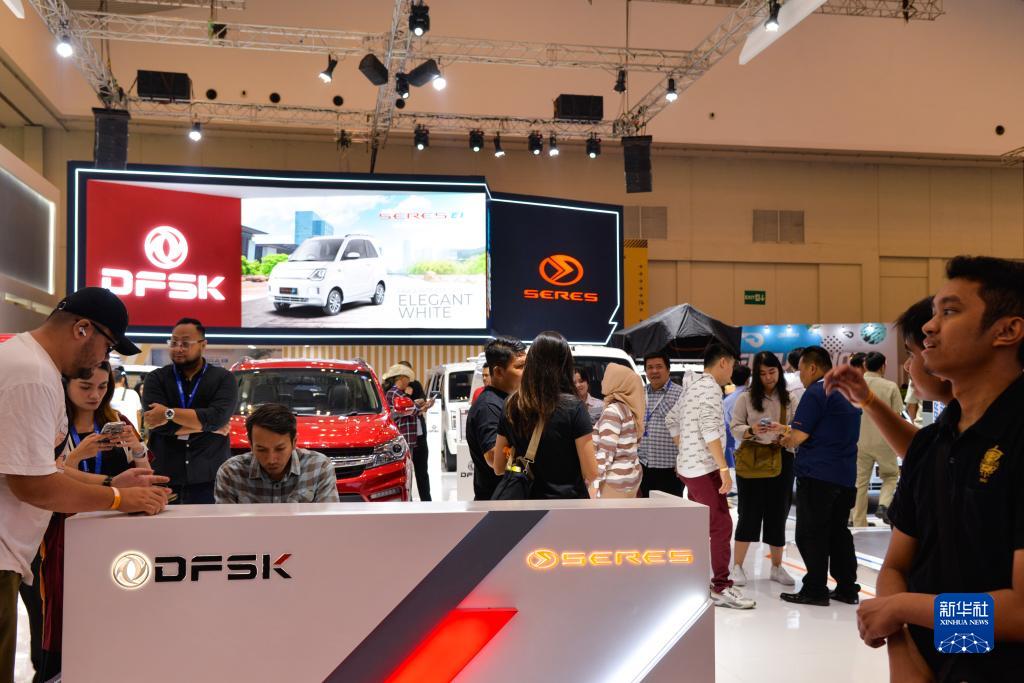 印尼国际车展上的中国汽车品牌