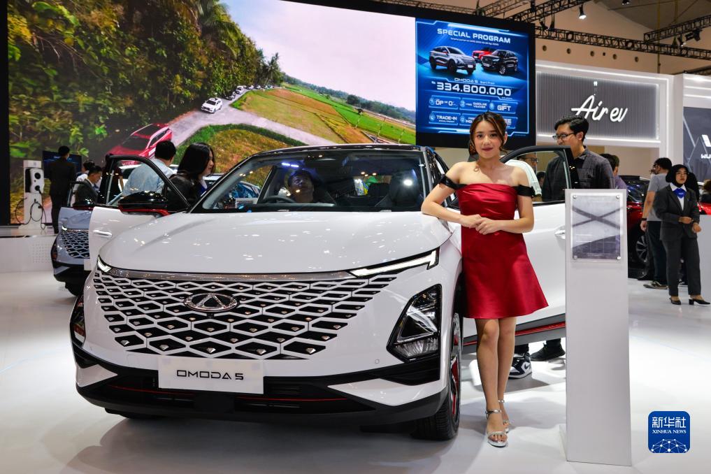 印尼国际车展上的中国汽车品牌