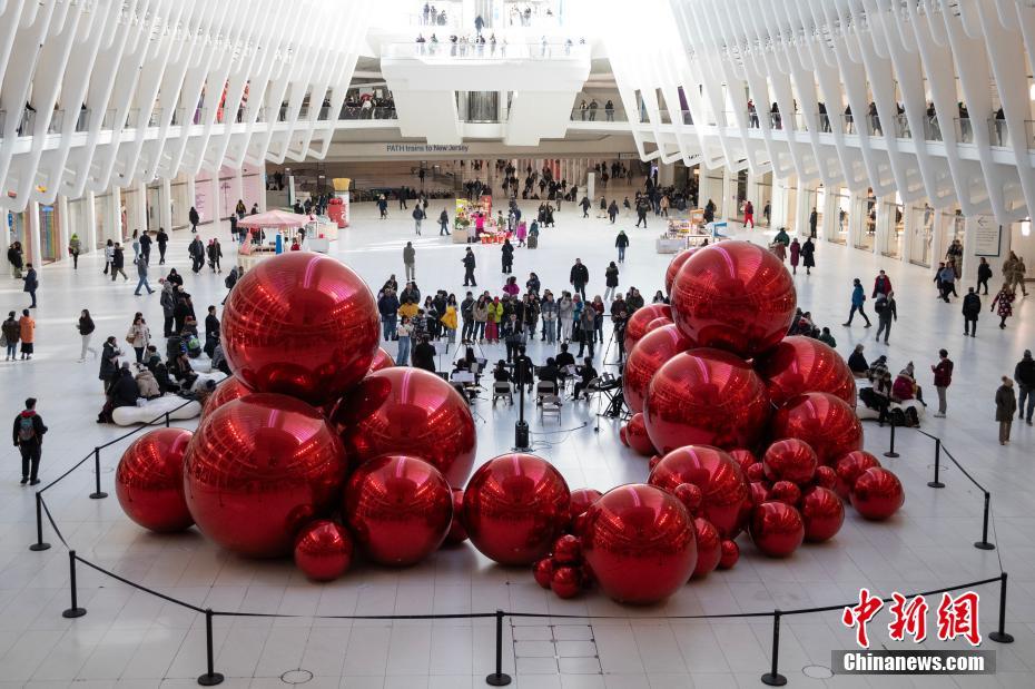 纽约世贸中心车站多元艺术庆祝中国春节