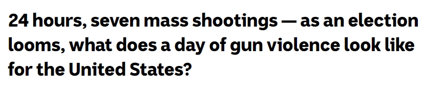 【世界说】澳媒：美国充斥枪击的一天是何模样？一切都很美好，然后枪声骤起，节日庆祝总与枪支暴力相伴