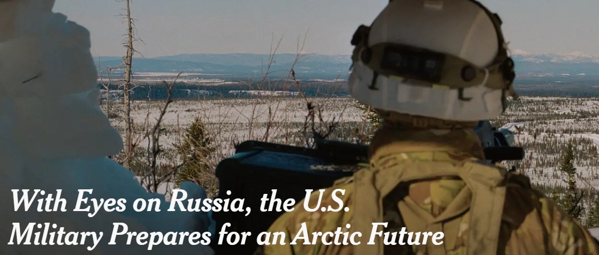 美国要把北极变成另一个“战场”? 美国要把北极变成另一个“战场”?