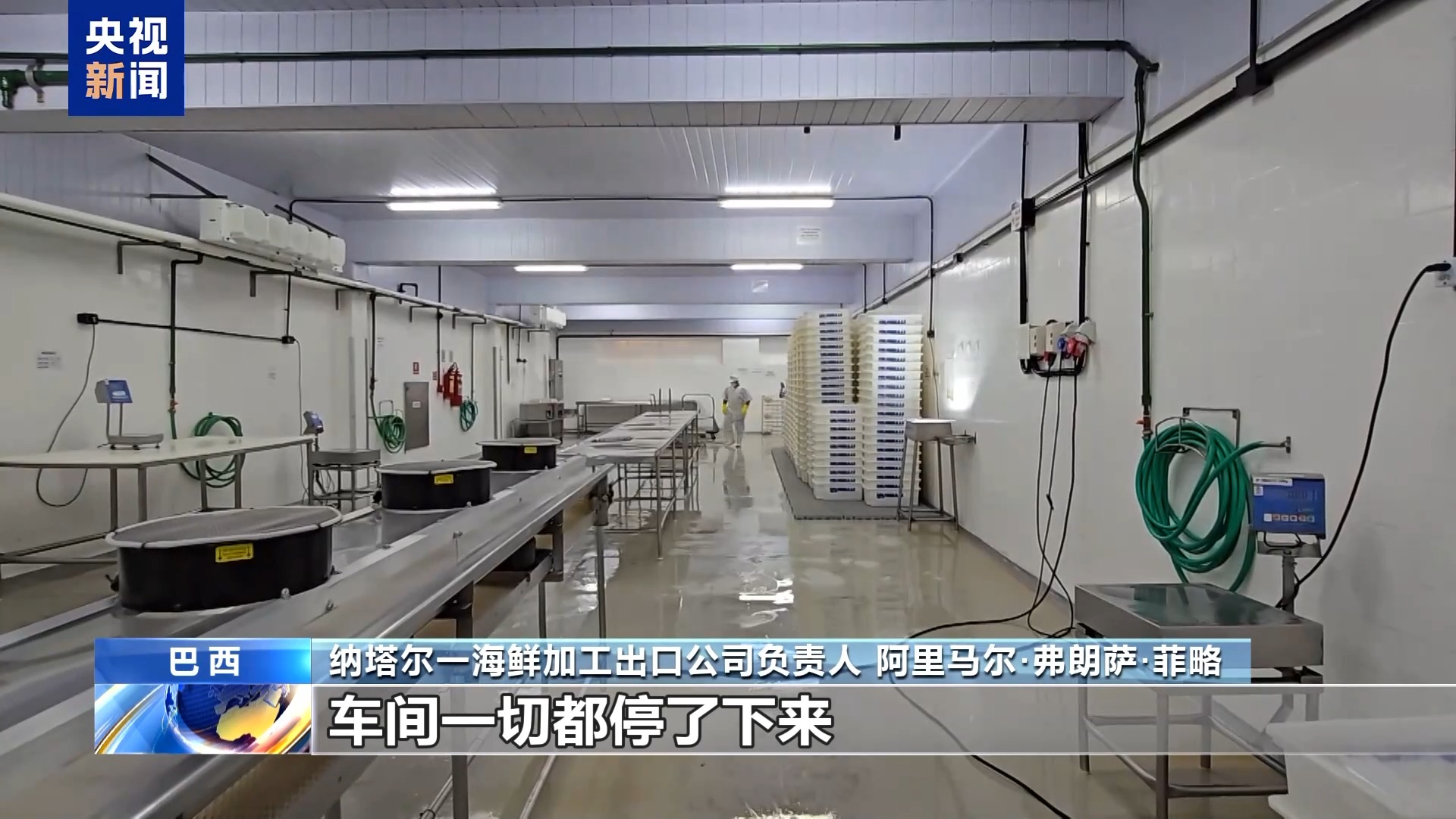 总台记者探访丨美高关税致巴西海鲜出口重镇企业停摆 渔民收入锐减