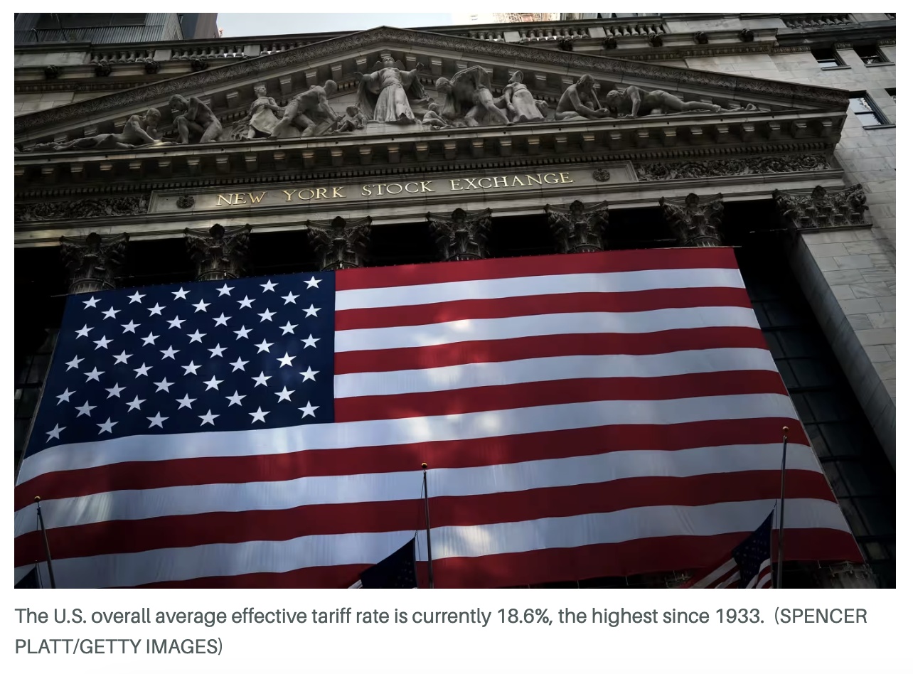 全球媒体聚焦 | 1.5%→28% 美国关税正一步步侵蚀其经济自由