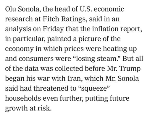 全球媒体聚焦 | 美媒:美国经济繁荣愿景因对伊战争而岌岌可危 全球媒体聚焦 | 美媒:美国经济繁荣愿景因对伊战争而岌岌可危_fororder_3