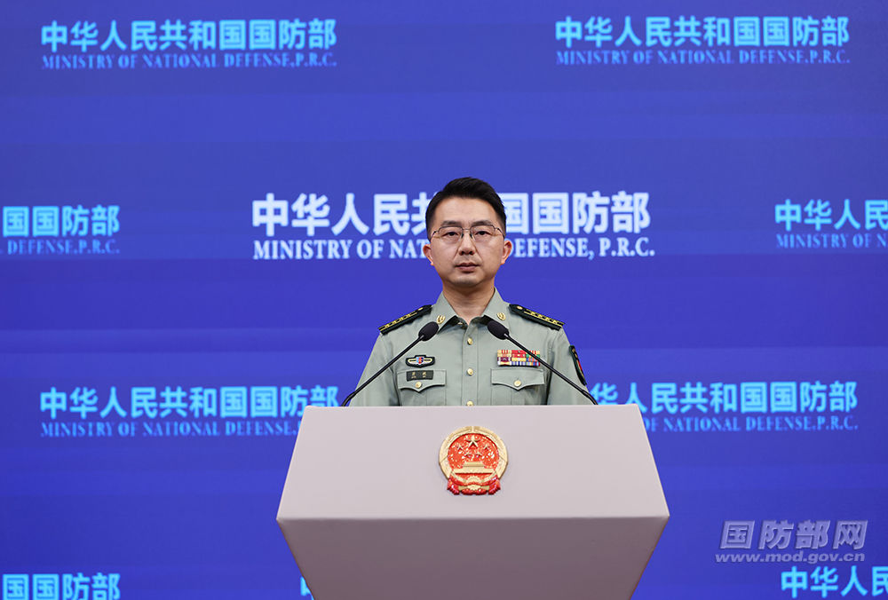 国防部：日方应拿出正视历史的态度、真诚悔罪的行动