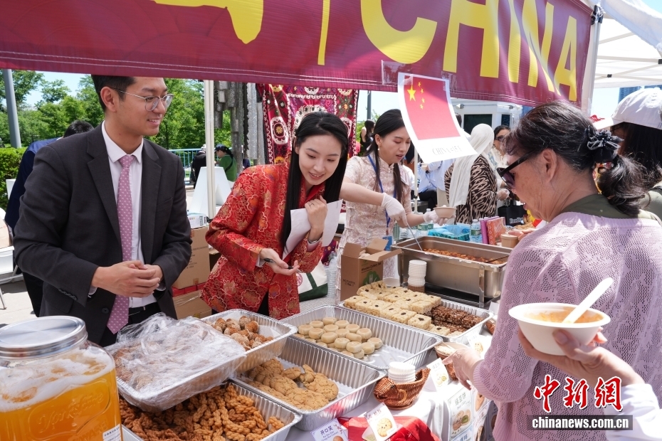 联合国总部变身国际集市 义卖活动助力人道事业