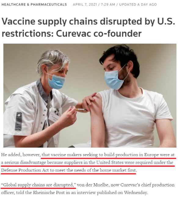 环球深观察丨自称要搞“疫苗外交”，美国想给世界“画大饼”？