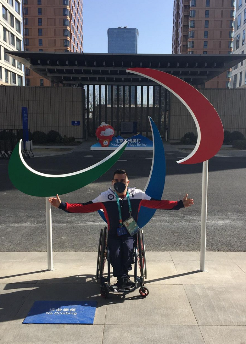 美国运动员晒北京第一天见闻 参观冬残奥村后直呼“兴奋”