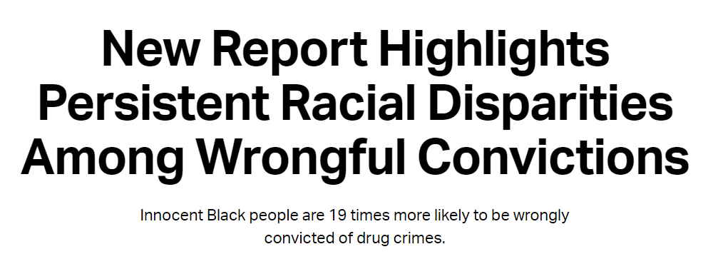 【世界说】最新调查：美国种族差异持续存在于错误定罪中 “种族代表犯罪”的偏见根深蒂固