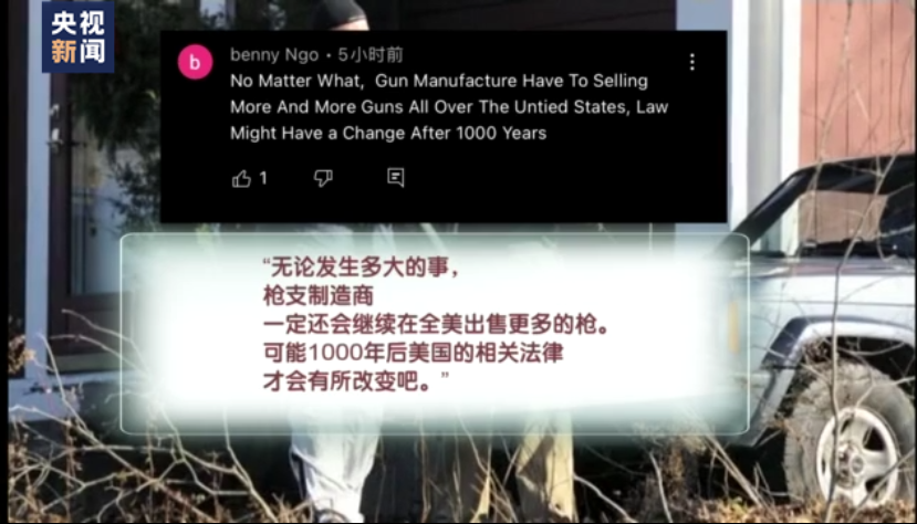 美国再现枪支暴力 网友：美政府只保护利益集团 而不是我们