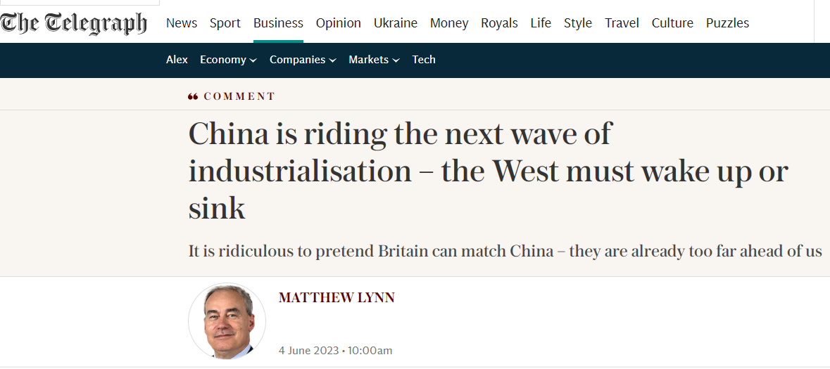 【中国那些事儿】英媒：下一轮工业化浪潮，中国将是弄潮儿