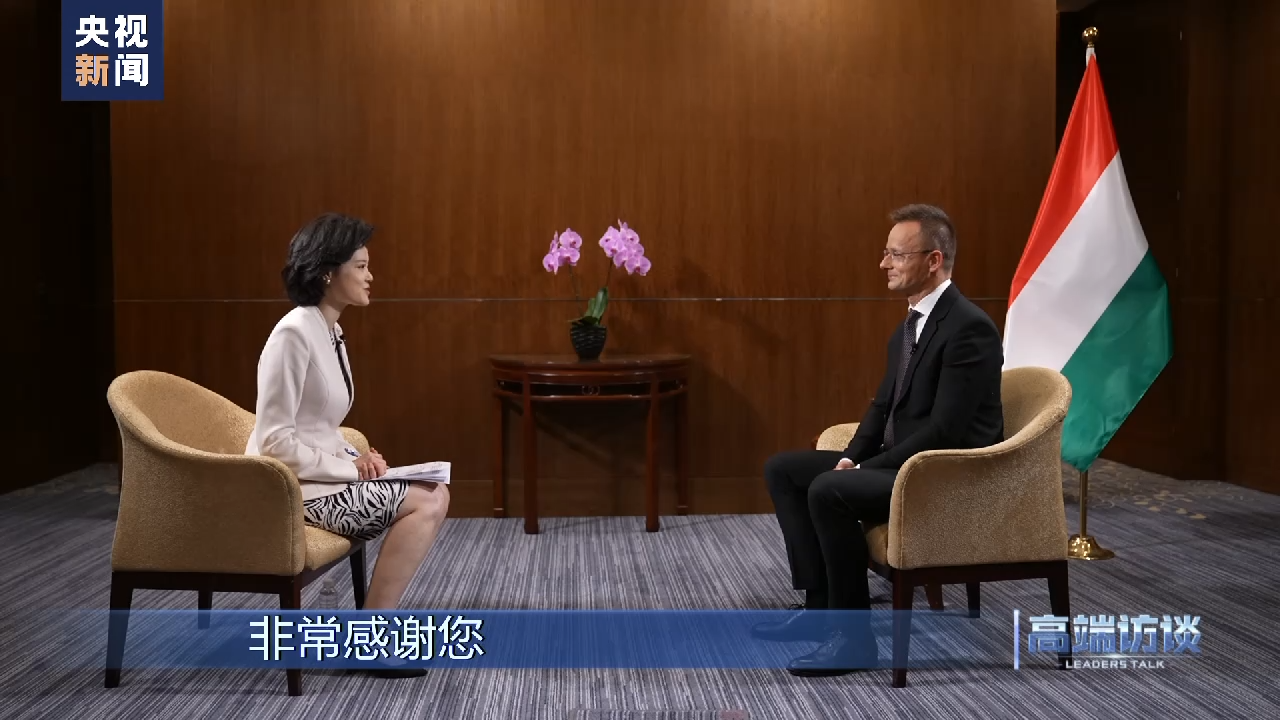 高端访谈丨专访匈牙利外长西雅尔多